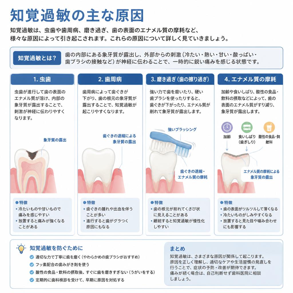 知覚過敏の原因