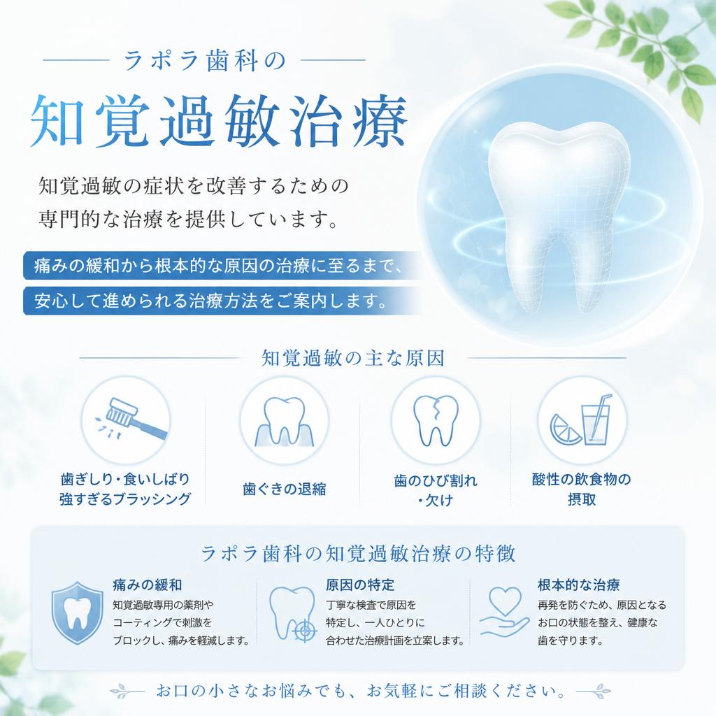 当院の知覚過敏治療